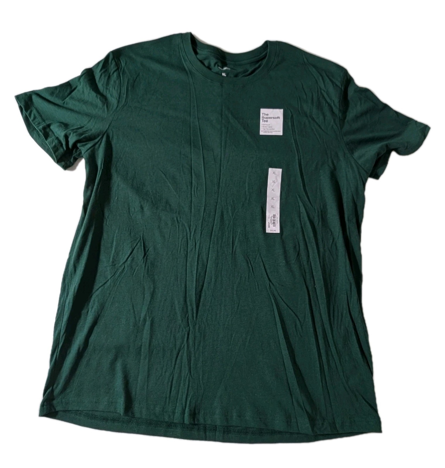 SONOMA GOODS FOR LIFE Men’s The Essential Short Sleeve Tee, Size XL, Green, New