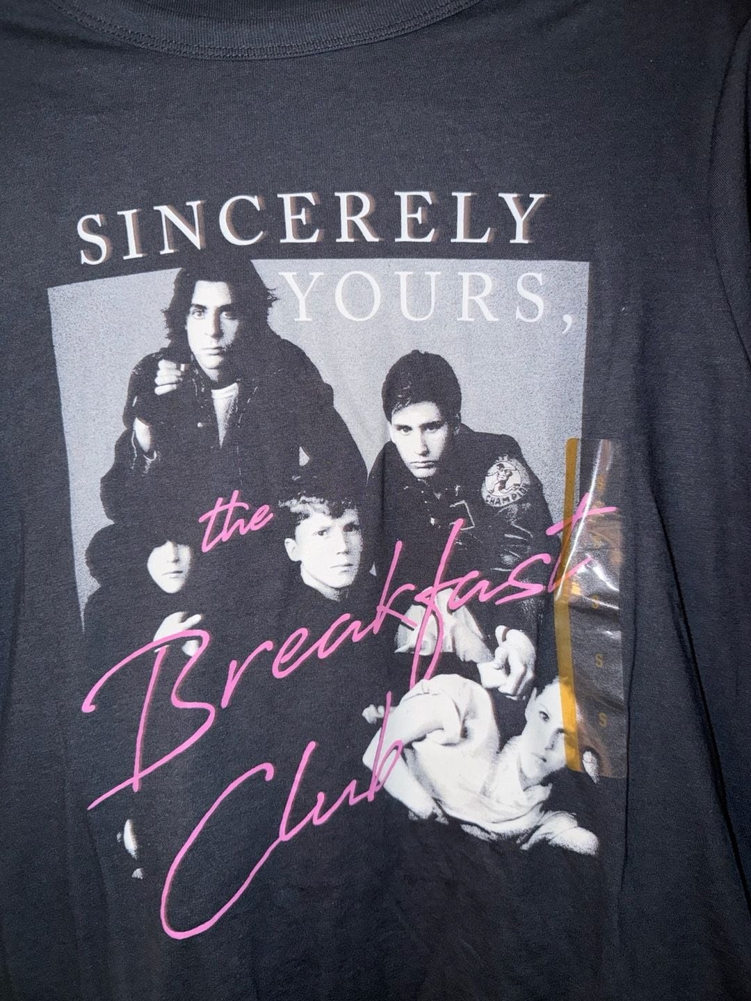 The Breakfast Club Sincerely Yours Movie Poster Graphic Tee gallery