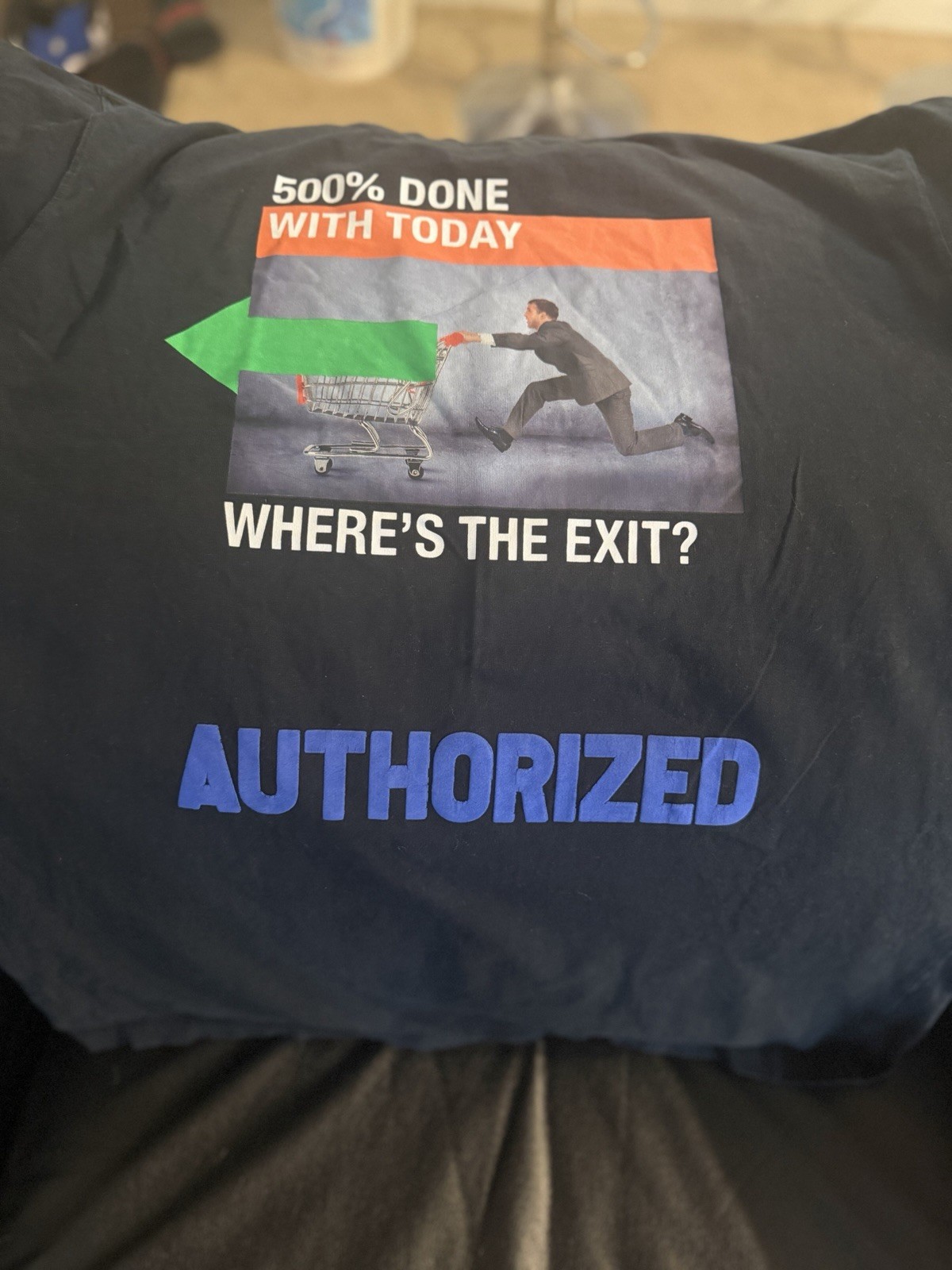 Men’s Heron Preston Graphic T-Shirt Size XL gallery
