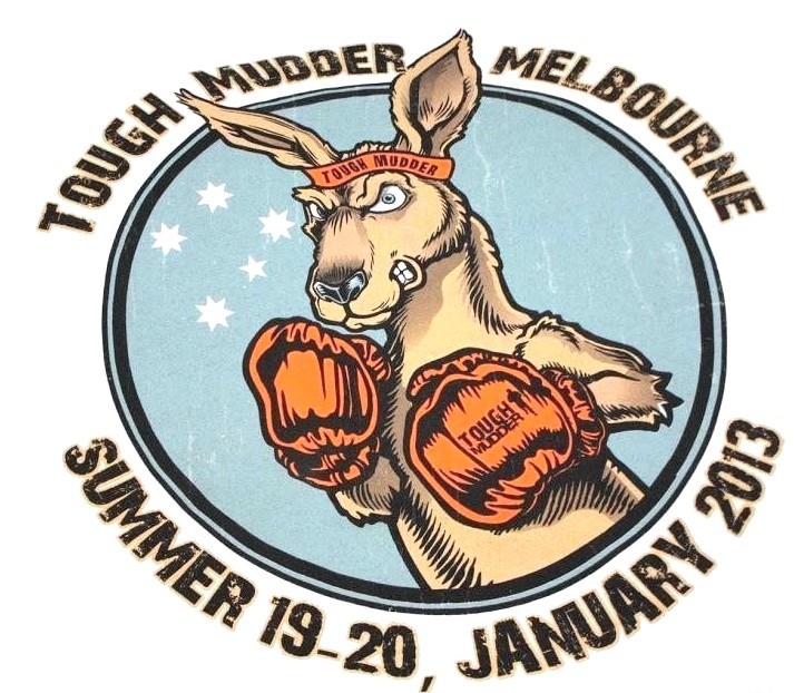 NEW TOUGH MUDDER MELBOURNE KANGAROO T SHIRT MEN CHALLENGE GYM JOG RUN SPORT T66 gallery