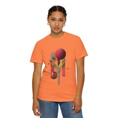 Abstract Geometric Spheres T-Shirt Retro Gradient Shapes