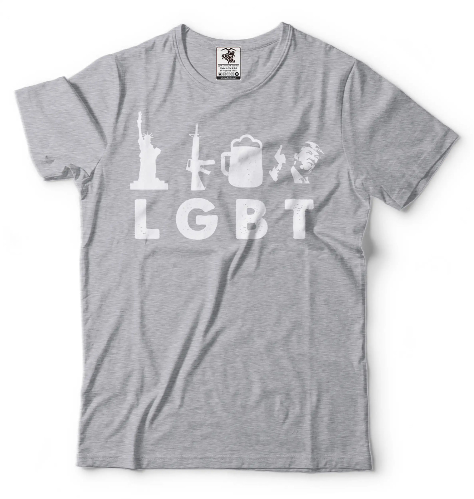 LGBT Shirt Liberty Guns Beer Trump T-Shirt Funny Patriotic T-Shirt Trump Shirts gallery