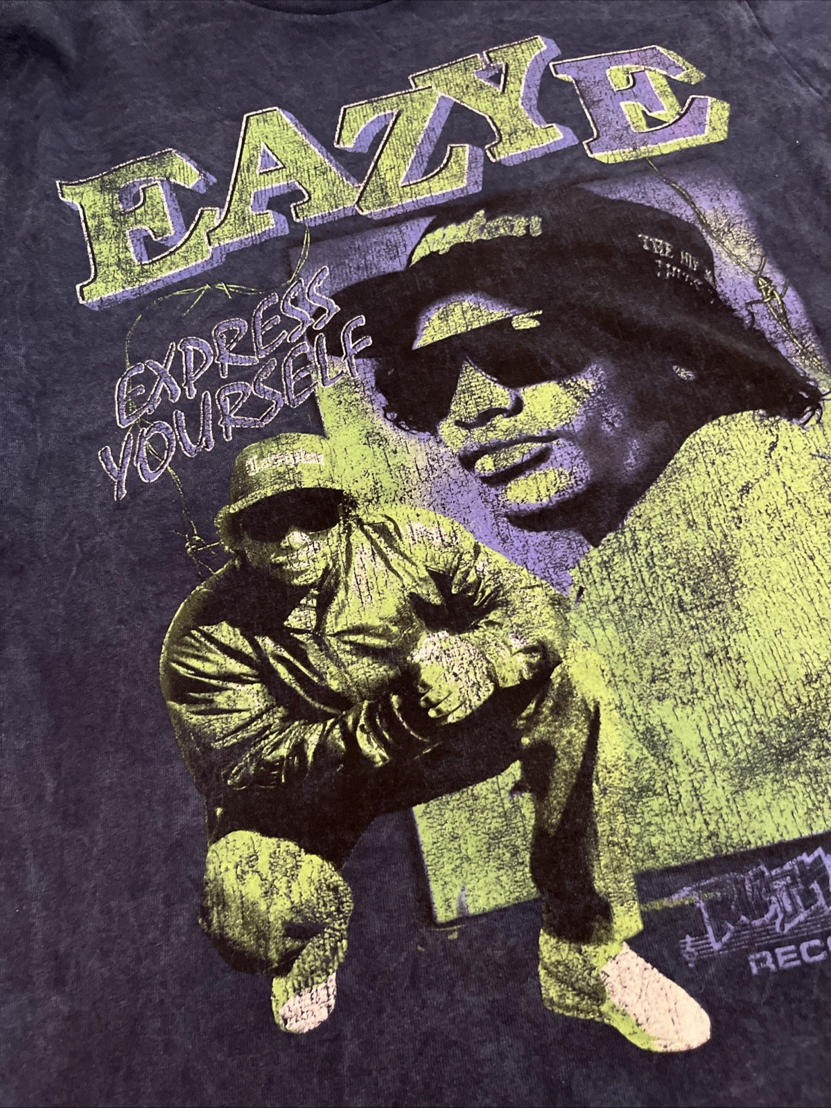 Men’s Crazy-E T Shirt M. Express Yourself Design!! Ruthless Records! Rap Tee gallery