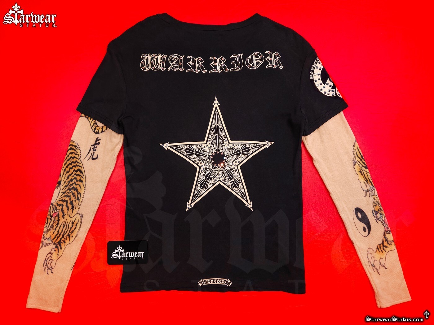 🔥LIL WAYNE A&G Cashmere x Chrome Hearts Crystal Y2K Rap Tee Celebrity Wardrobe! gallery