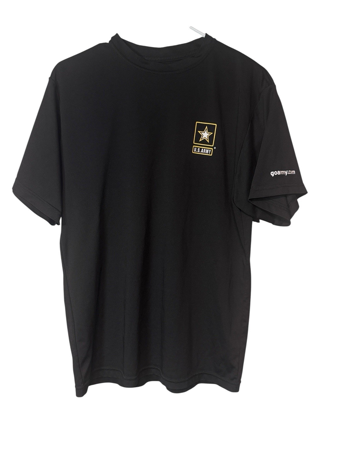 U.S. Army Physial Fitness Uniform Ft. Knox T-Shirt Mens Large Polyester Black
