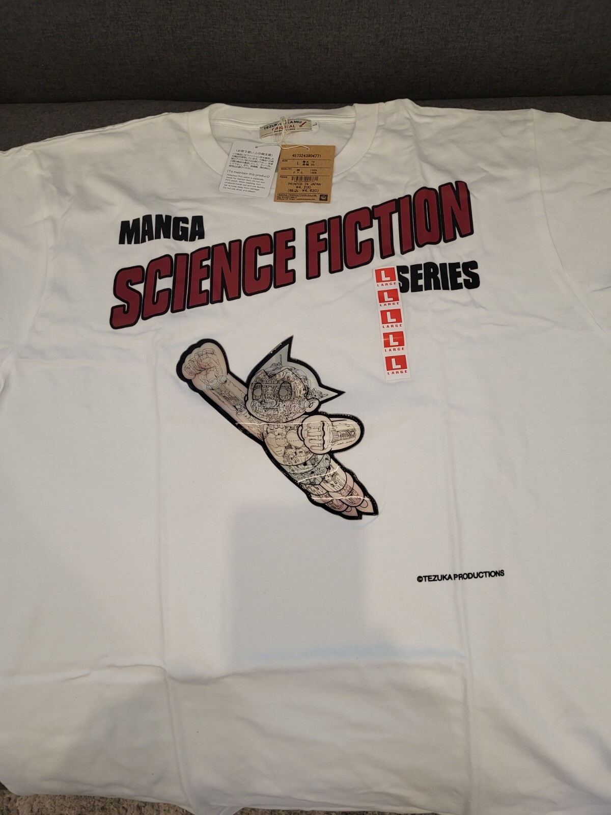 Astro Boy Atom Flying Mechine T-shirt White Unisex Osamu Tezuka Japan Limited gallery