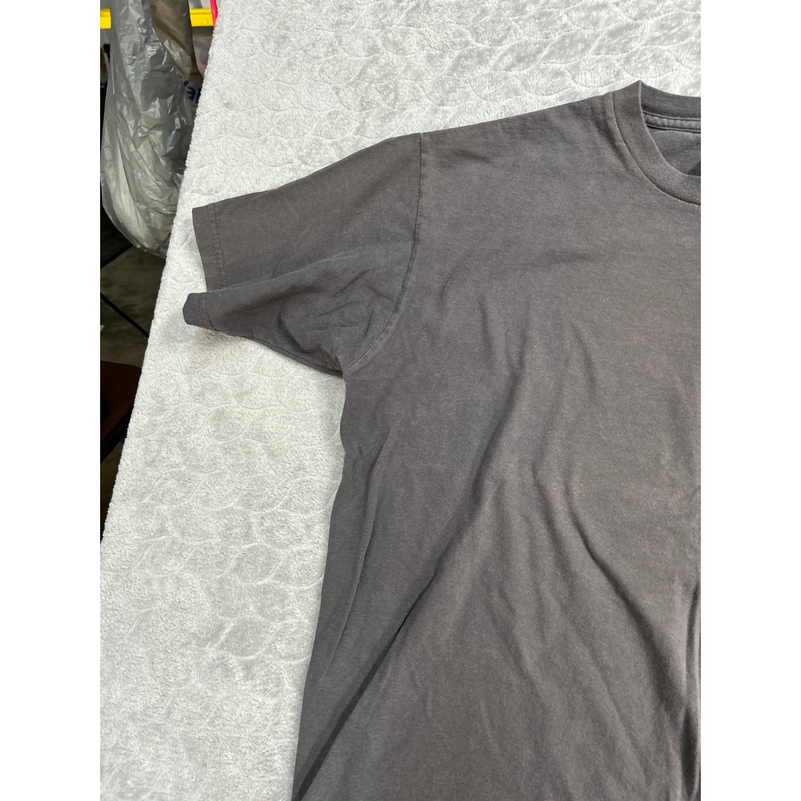 The North Face Mens Gray Box Logo Never Stop Exploring T-Shirt Medium NF0A3R6R gallery