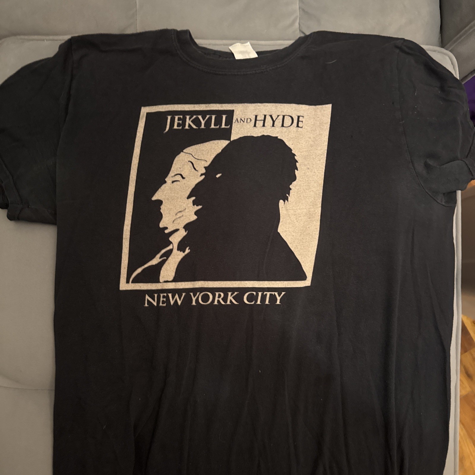 Vintage Jekyll and Hyde New York City Broadway Black Medium T-Shirt gallery