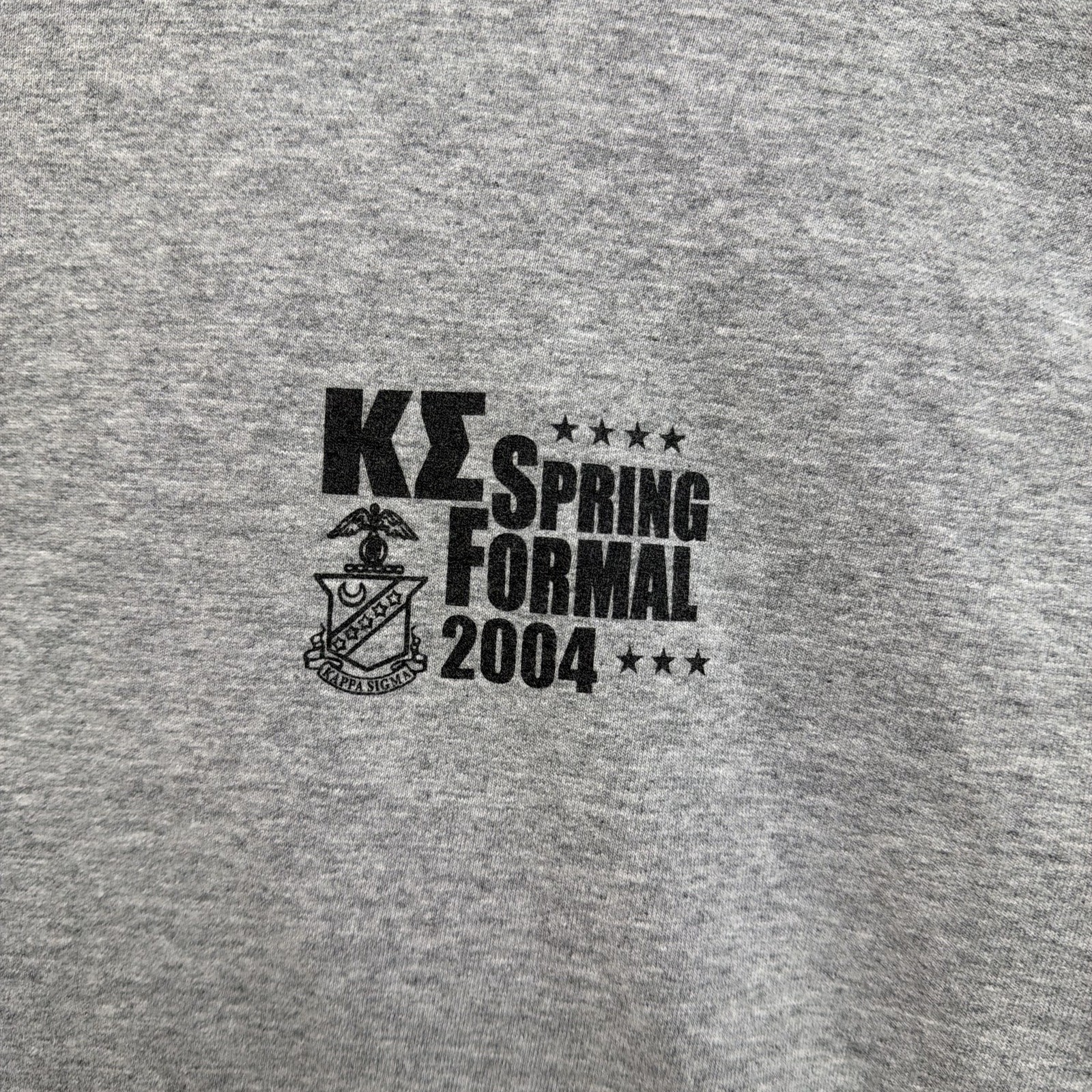 Vintage Y2K Kappa Sigma Arkansas Spring Formal T Shirt Size Large gallery