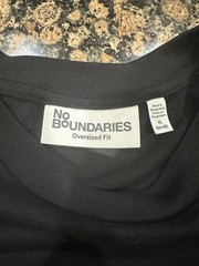 🏔️Men’s No Boundaries Garment Washed Oversized Tee🏔️| Black| XL| NWT