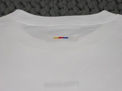 Pyer Moss Embroidered Logo Heavyweight Oversized Heritage White Tshirt SZ XL