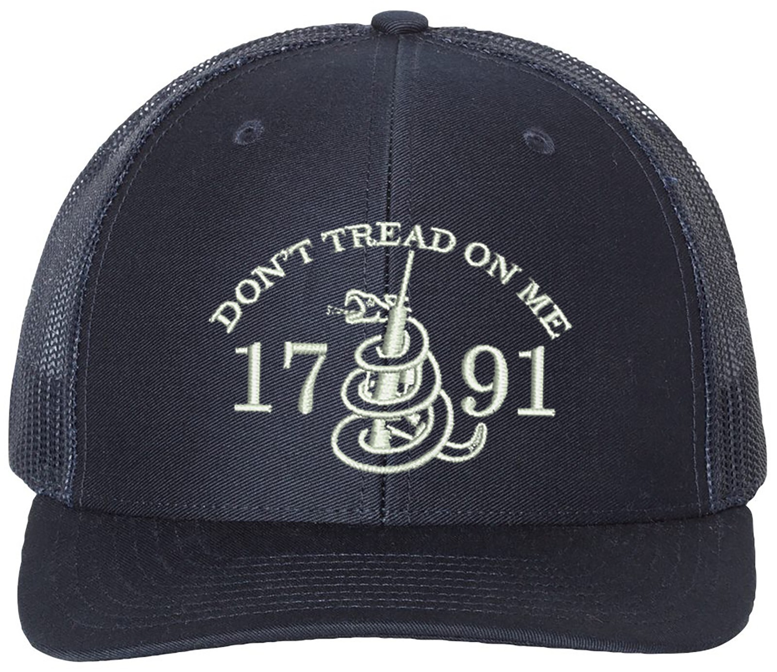 Don't Tread On Me 2A Richardson Embroidered One Size Fits All Trucker Hats gallery