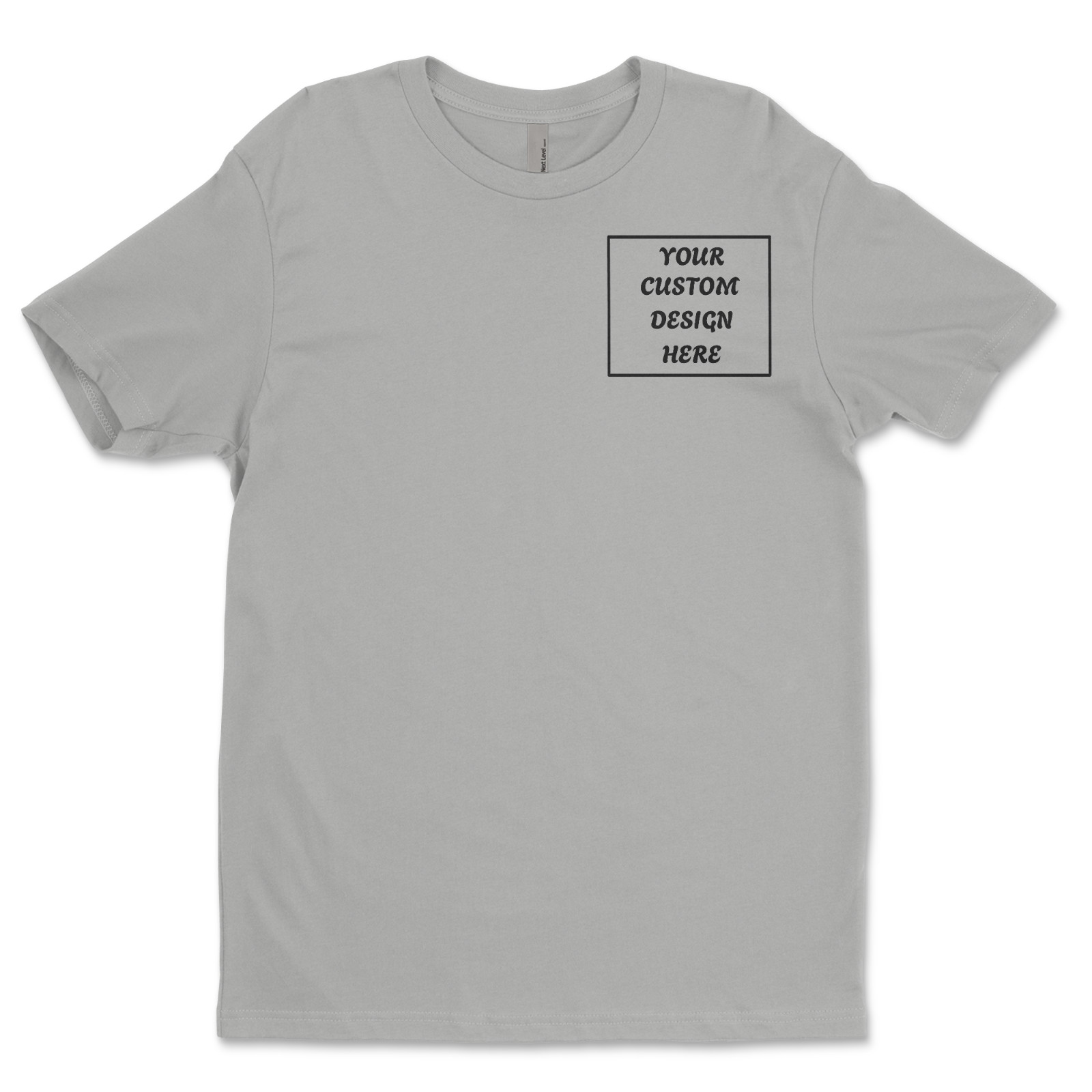 Personalized Custom T-ShirtCustomized w/Photo, Text, Logo DTF on nextlevel shirt gallery