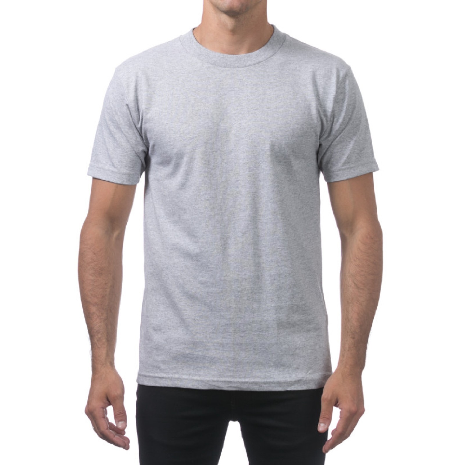 3 PACK PROCLUB MENS COMFORT SHORT SLEEVE T SHIRTS PRO CLUB CASUAL COTTON T SHIRT gallery