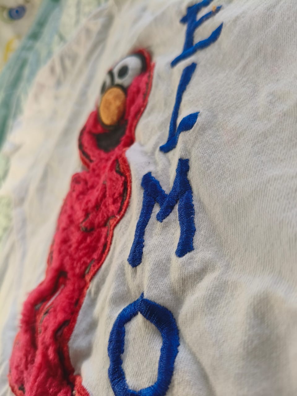 Vintage style Elmo Sesame Street T-Shirt Jim Henson CTW Blitzz Intl NY Size L gallery