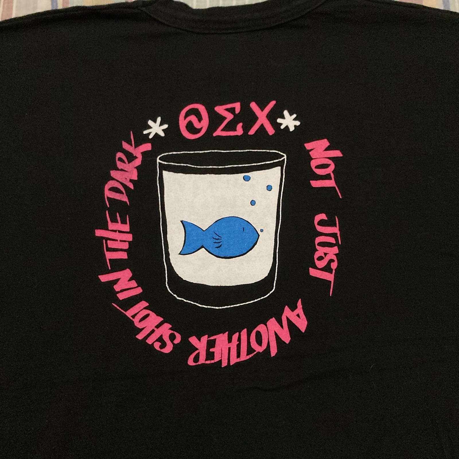 VTG 1996 TEC Theta Epsilon Chi Fraternity Spring Formal T-shirt XL Single Stitch gallery