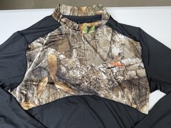 Habit Realtree Camouflage Scent Factor Shirt Hunting Long Sleeve Mens Sz Large