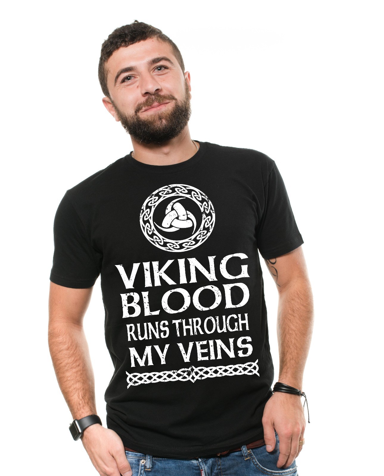 Viking heritage T-shirt Viking Blood Tee shirt Mens T-shirt Heritage Tee Shirt gallery