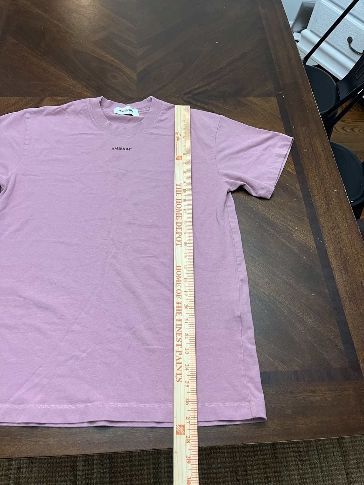Ambush Tokyo Limited Edition T-shirt Size M Logo Tee Unisex Pink gallery