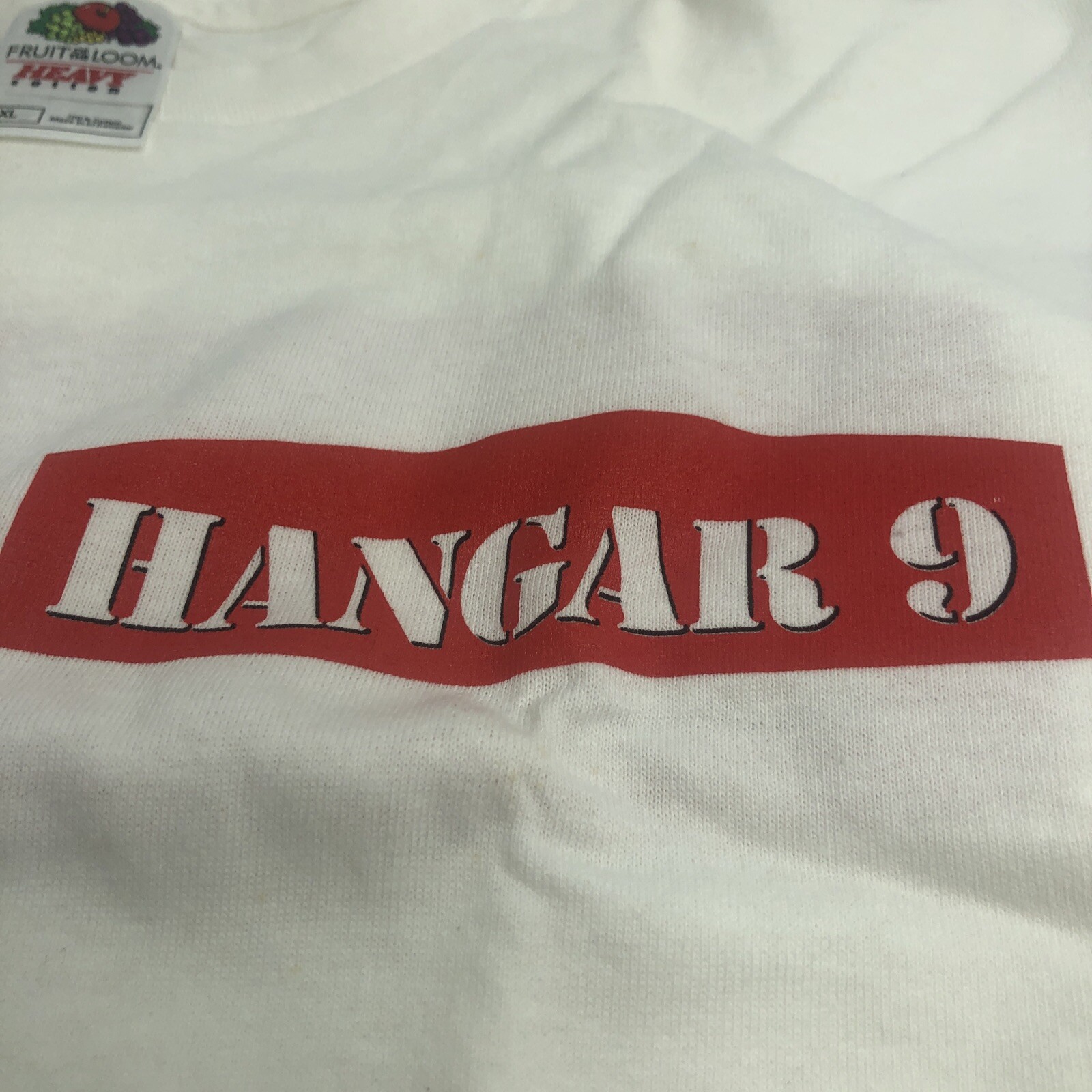 Vintage Hanger 9/Fruit Of The Loom T Shirt Size XL Graphic Front & Back gallery