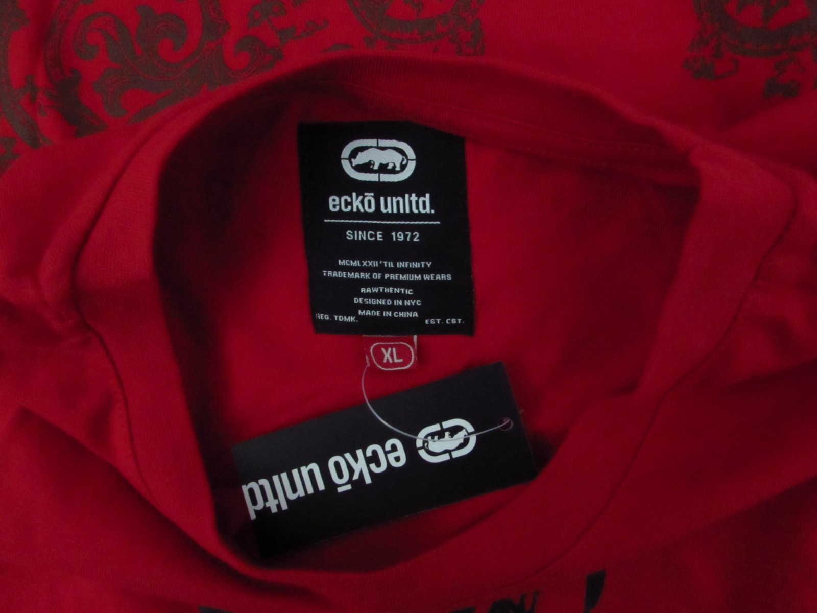 Ecko Unltd Shirt Adult Size XL Red Tank Top Graphic Outdoor Sports Men's NWT. gallery
