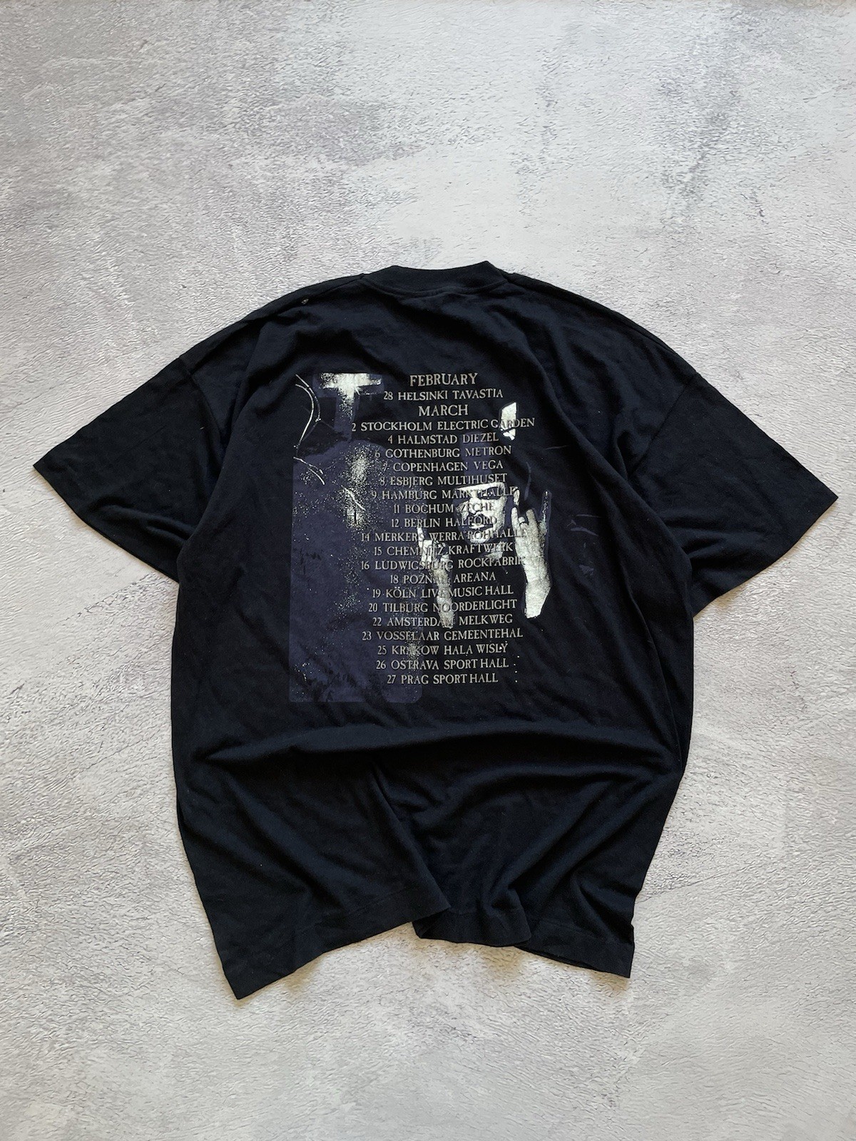 Vintage 1996 King Diamond Graveyard T-Shirt Size L Single Stich Screen Star 90’s gallery