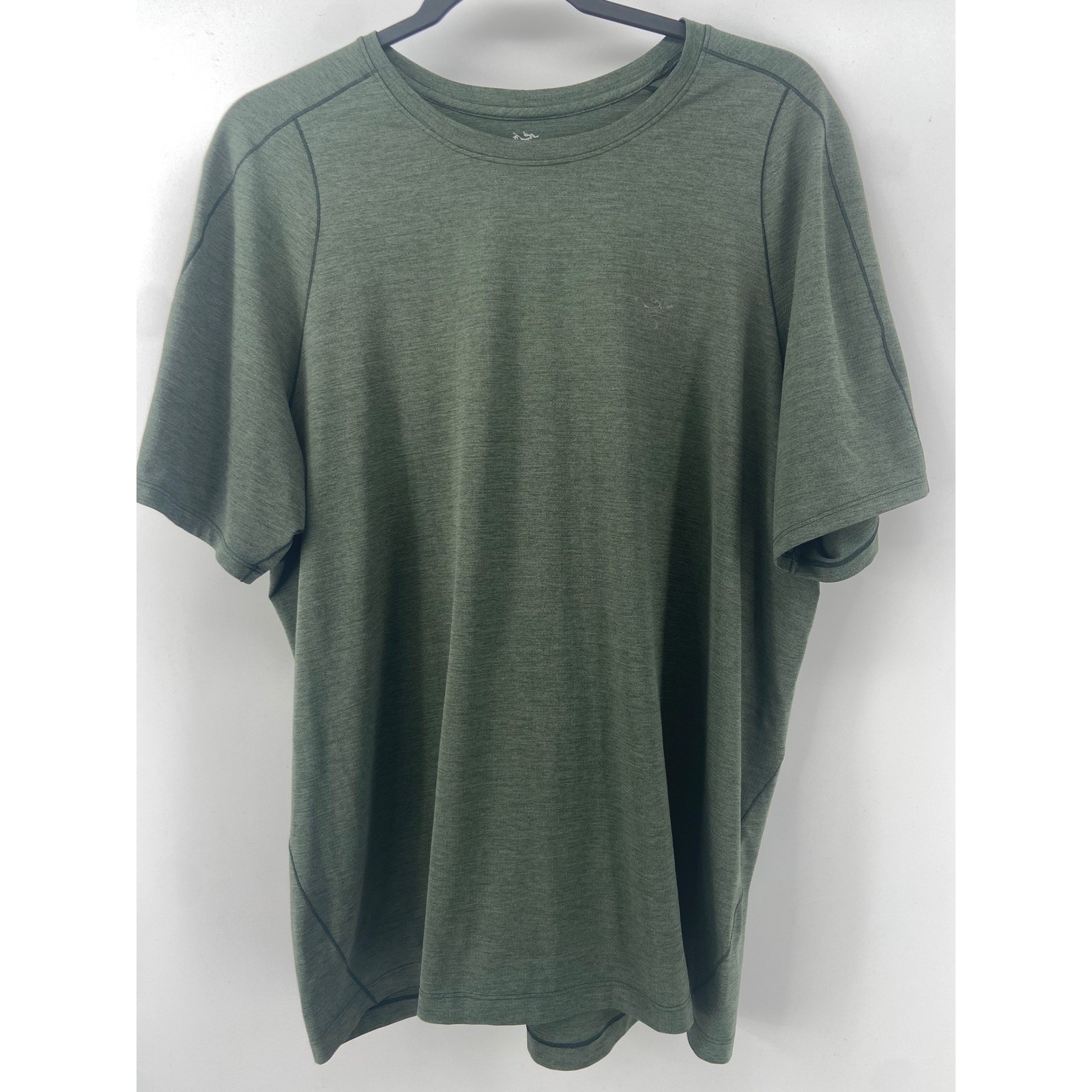 Arcteryx Shirt Mens XL Green Motus Crew Hiking Stretch Performance Wicking