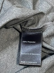 Proof Huckberry Men Gray Performance Crewneck Tee Shirt Size Medium EUC Stretch