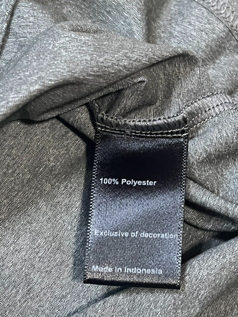 Proof Huckberry Men Gray Performance Crewneck Tee Shirt Size Medium EUC Stretch gallery