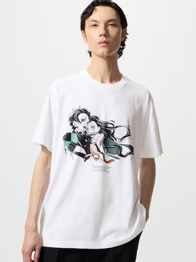 Demon Slayer UNIQLO collaboration T-shirt EU、US＝　Large　size gallery