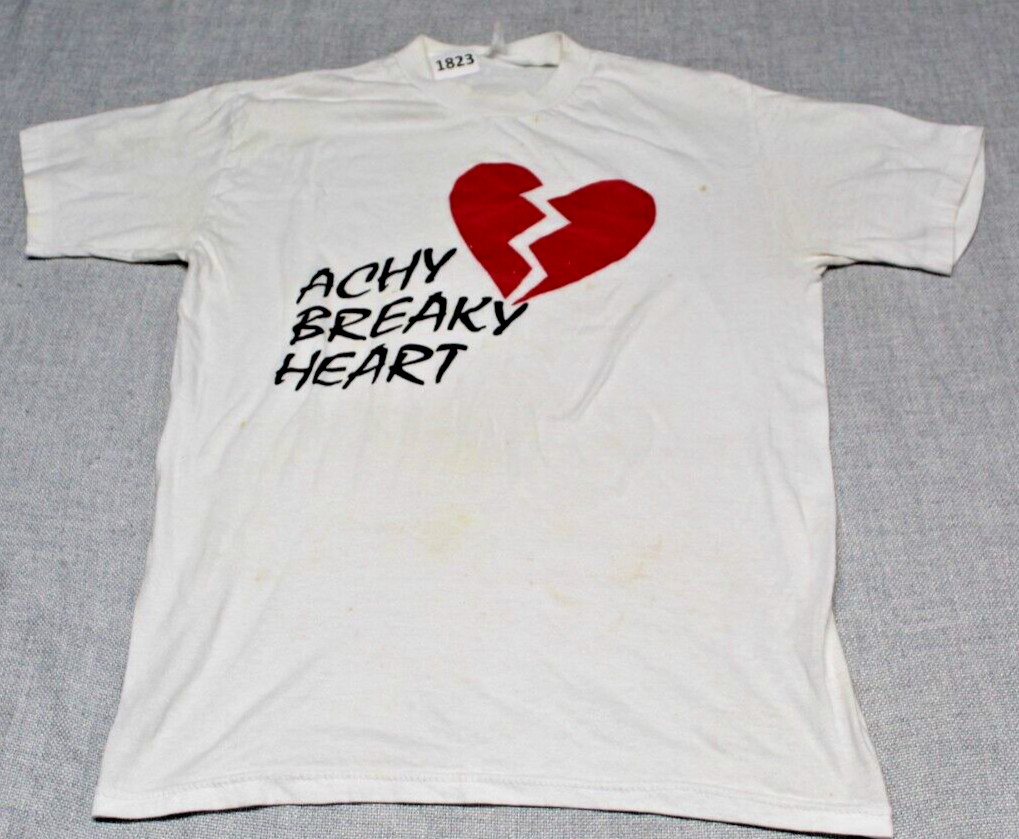 Vintage Achy Breaky Heart Single Stitch T Shirt Men's M gallery