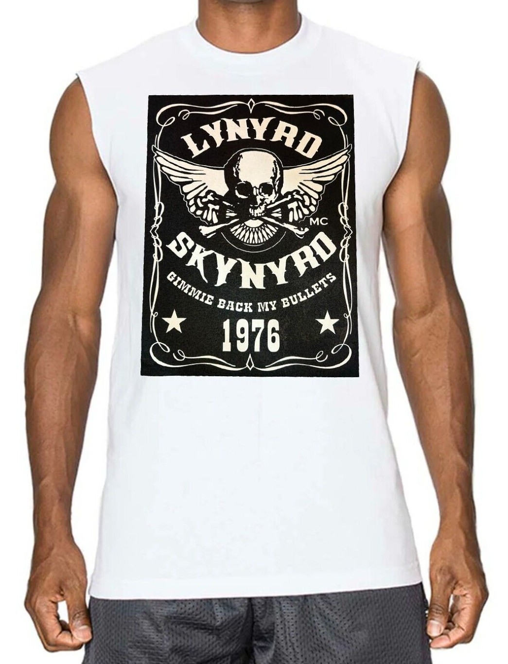 LYNYRD SKYNYRD GIMMIE BACK MY BULLETS MUSCLE SHIRT (Multiple Variations) gallery