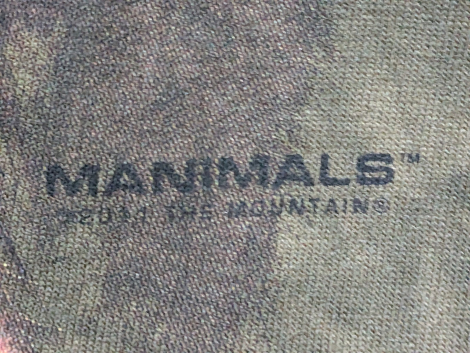 The Mountain Men's T-shirt Green Manimals DJ Lion Retired Logo XL #2904 NWOT gallery