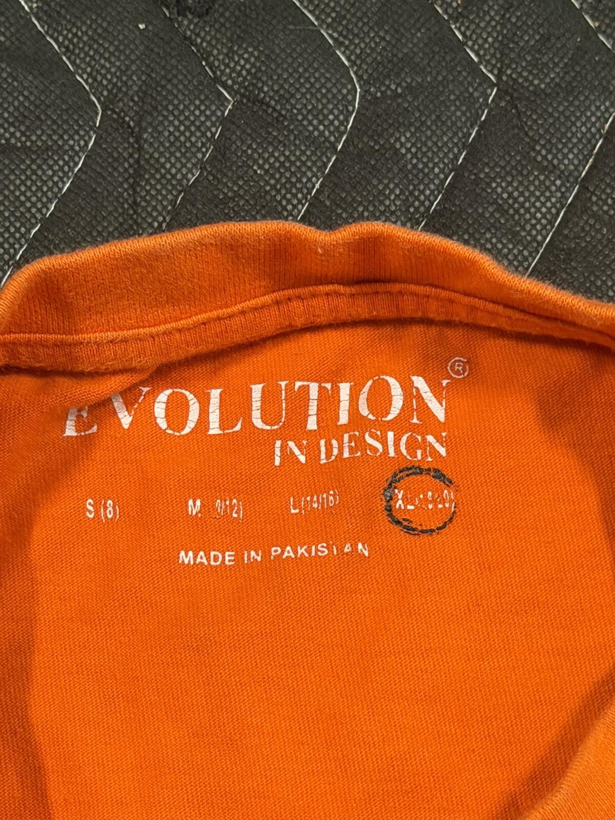 evolution in design Orange Graphic Print T-Shirt gallery