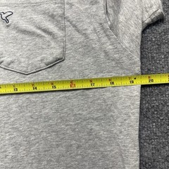 Bird Dog Performance T-Shirt L Soft Feel Lightweight Cotton Pocket Logo Gray