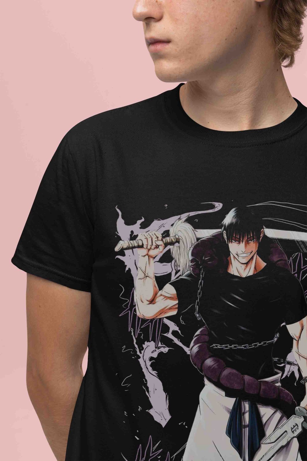 Jujutsu Kaisen Shirt Toji Fushiguro T-Shirt Gojo Tshirt Sukuna Anime Unisex Tee gallery