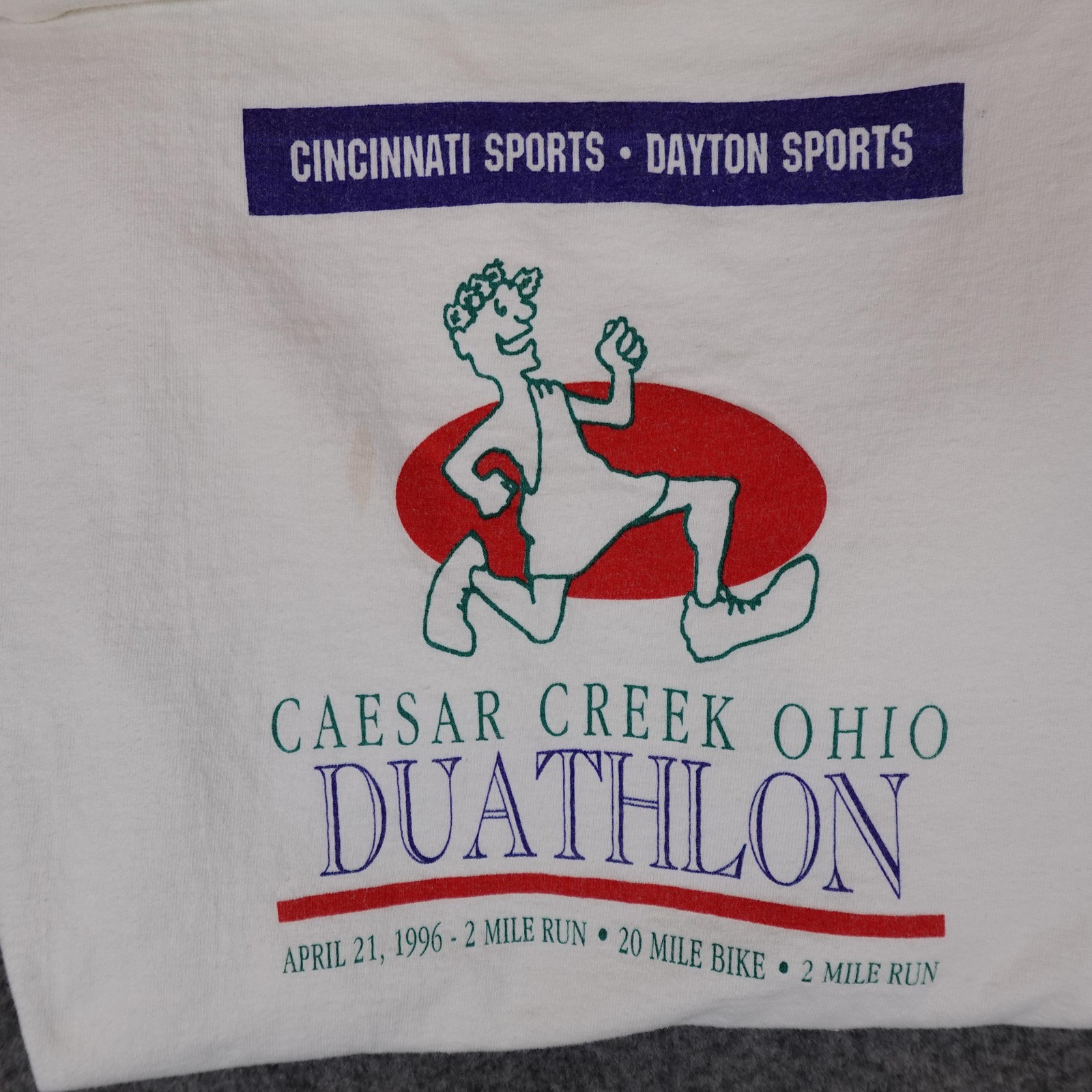 Vintage Triathlon Shirt Mens Large Lot of 4 Run Bike Cycling Ohio Duathlon 90s gallery