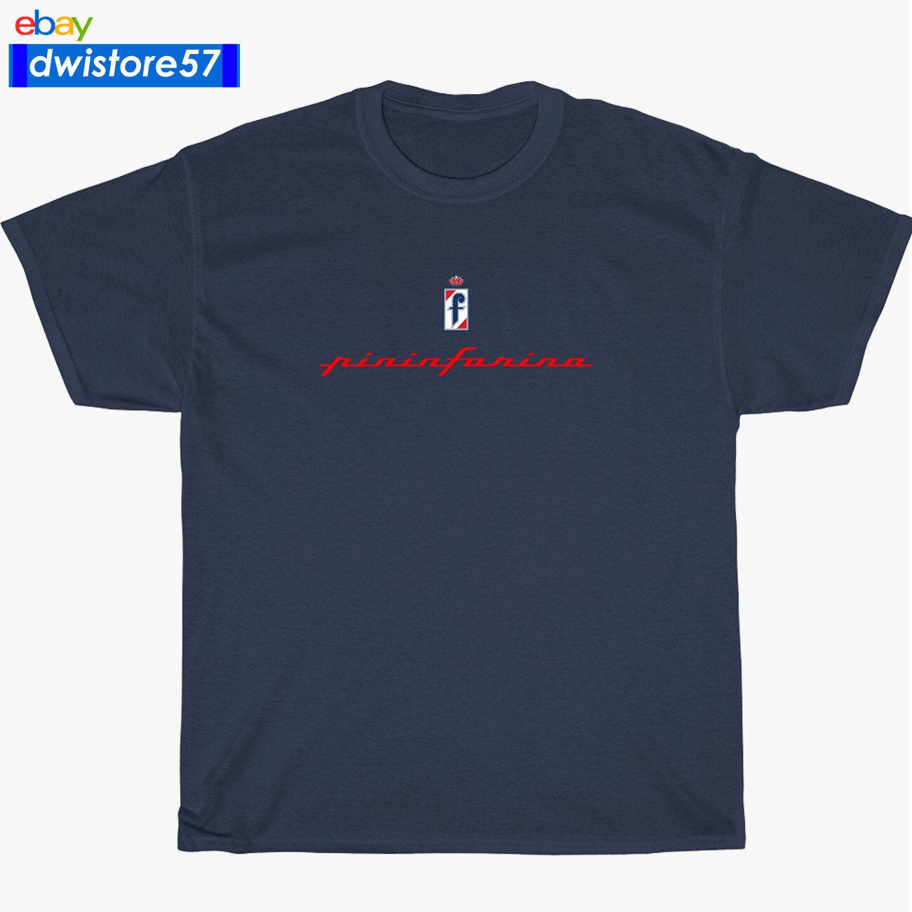 New Shirt Pininfarina Racing Car Logo Black/Navy/White/Grey Men's T-Shirt S-5XL gallery