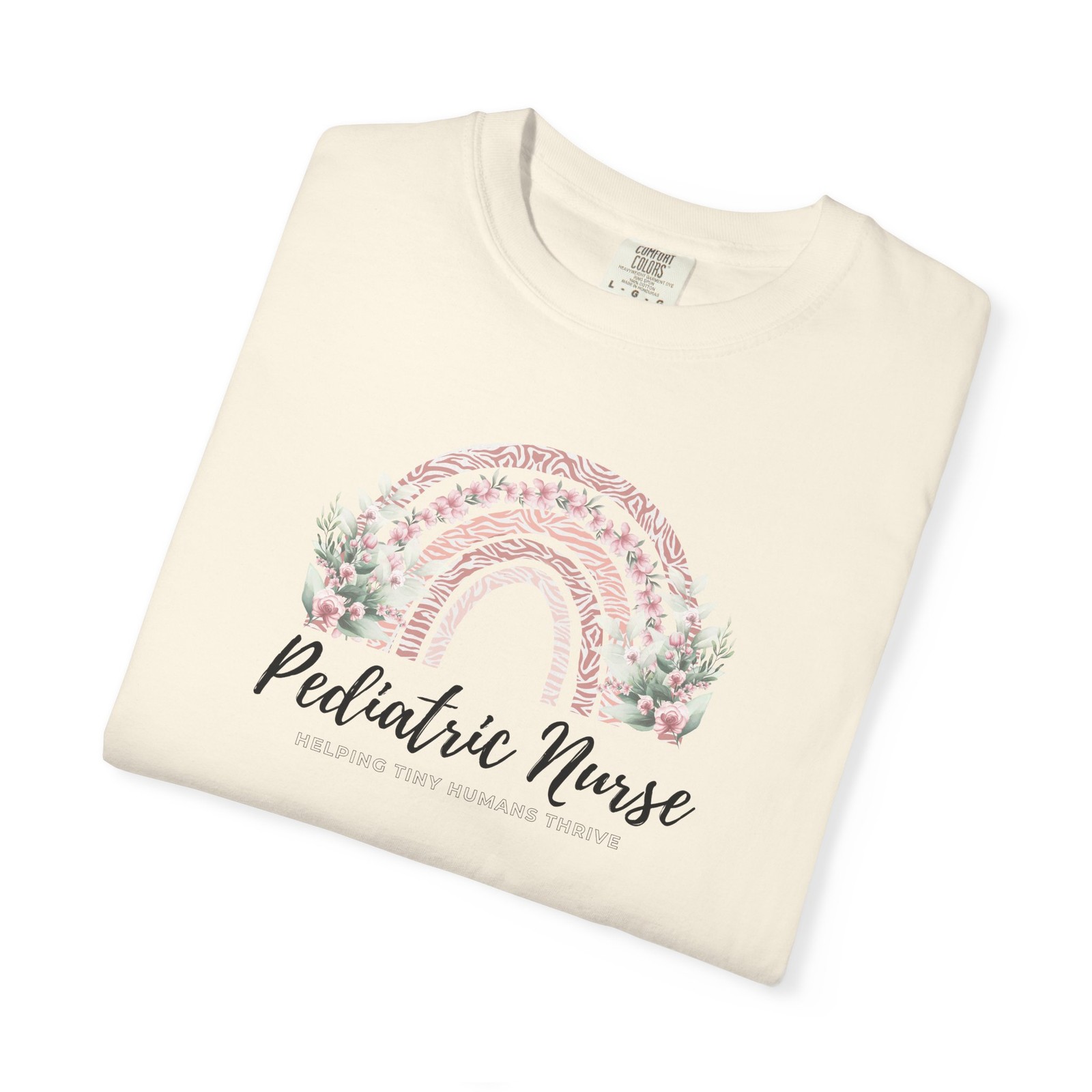 Pediatric Nurse T-Shirt, Healthcare Workers, Boho Rainbow, Nursing appreciation gallery