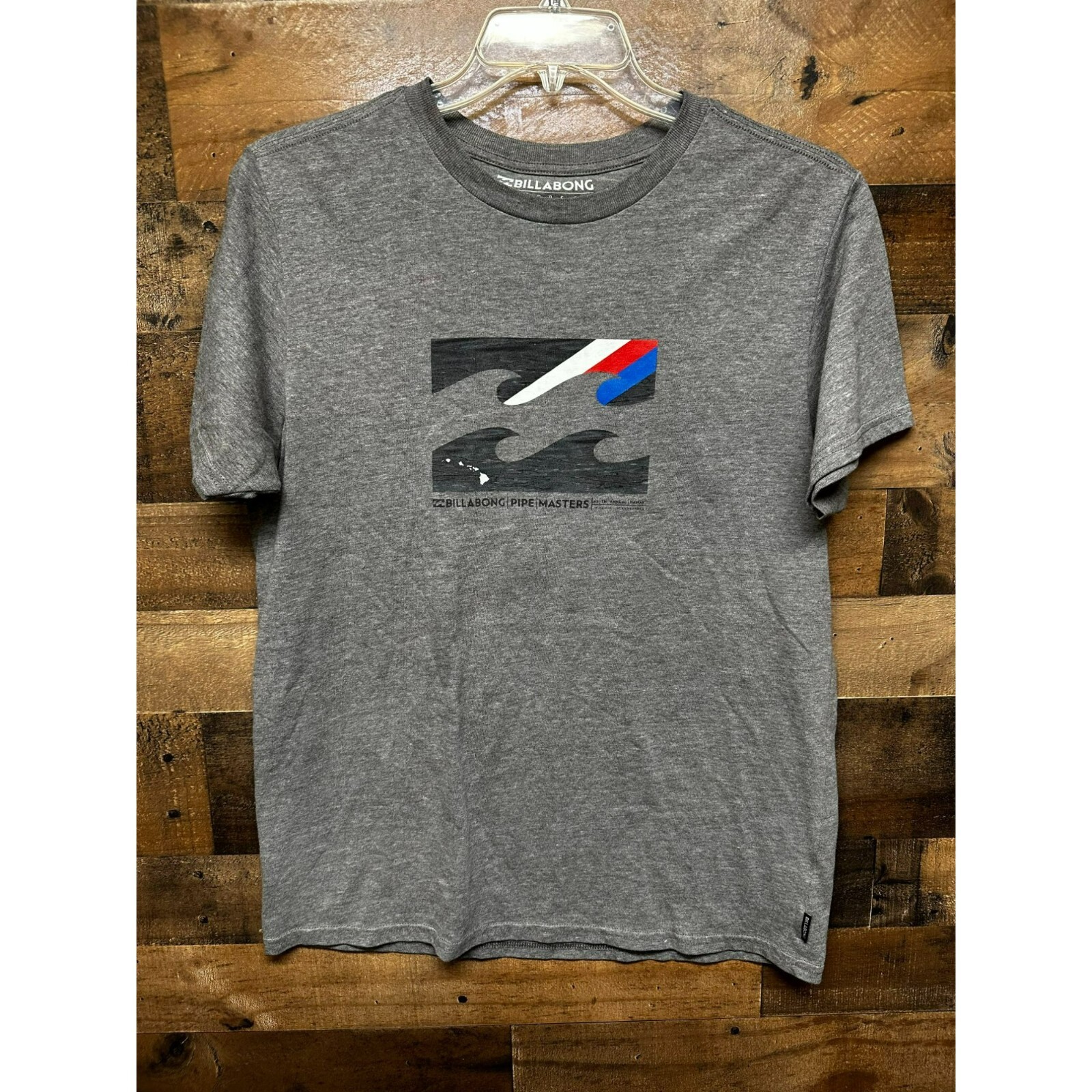 Billabong The Core Tee Shirt Mens Large Gray Premium Short Sleeve Graphic Print gallery