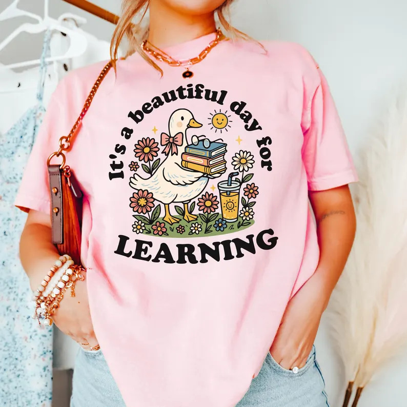 its beautiful day for learning Comfort Tee gallery