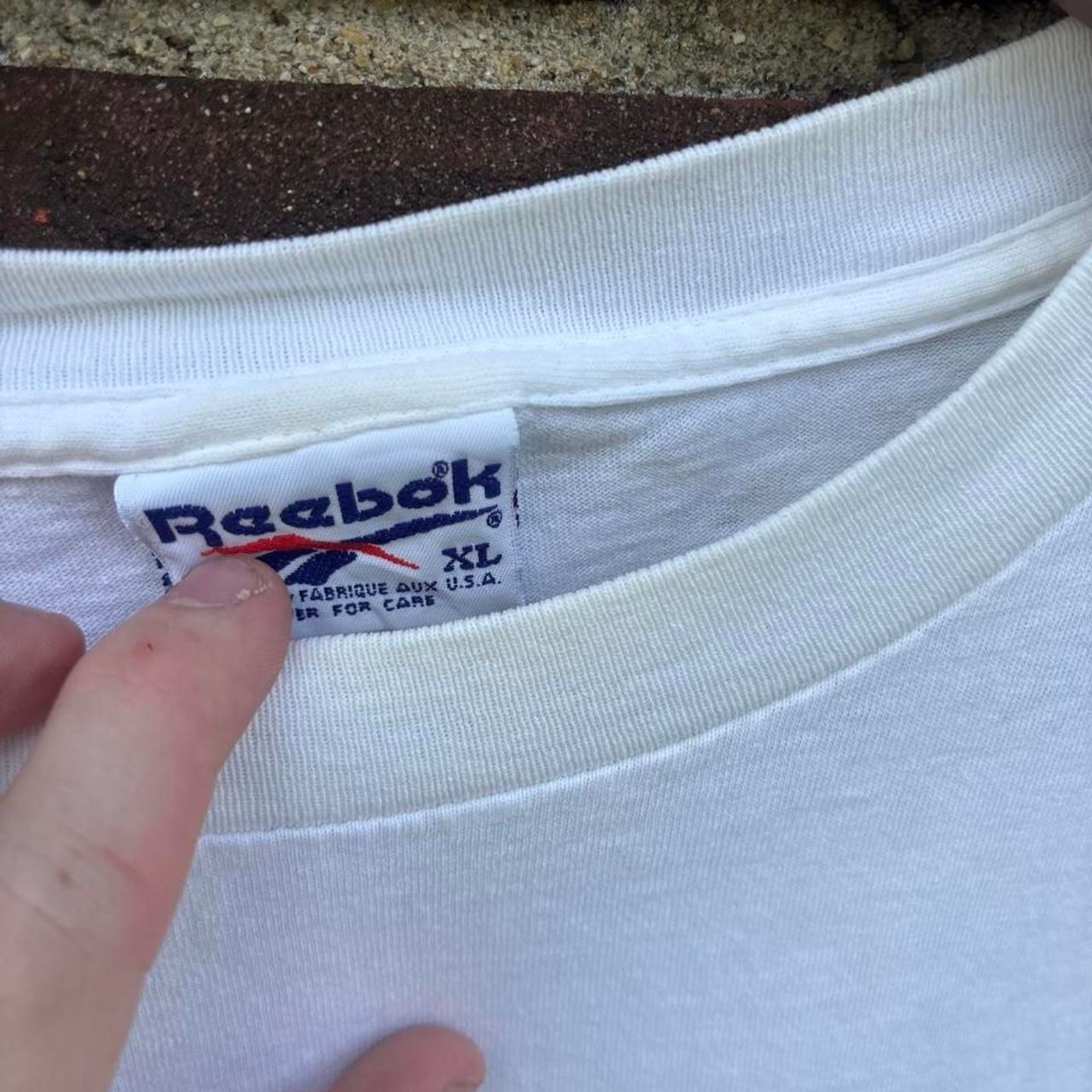 Rare vintage 90s Reebok Rolex tennis championship shirt mens xl gallery