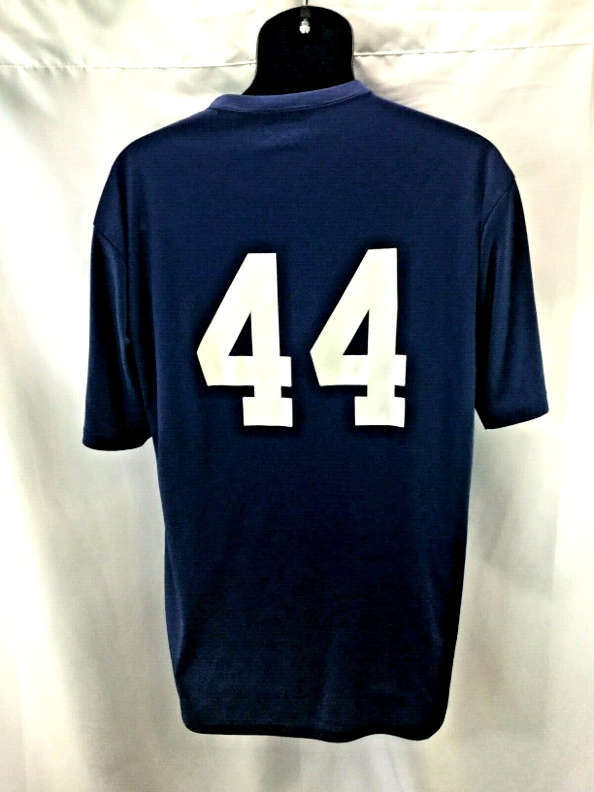 ALL AMERICAN #44 BASEBALL Men’s Large Blue Workout Practice T-Shirt L Clothing gallery
