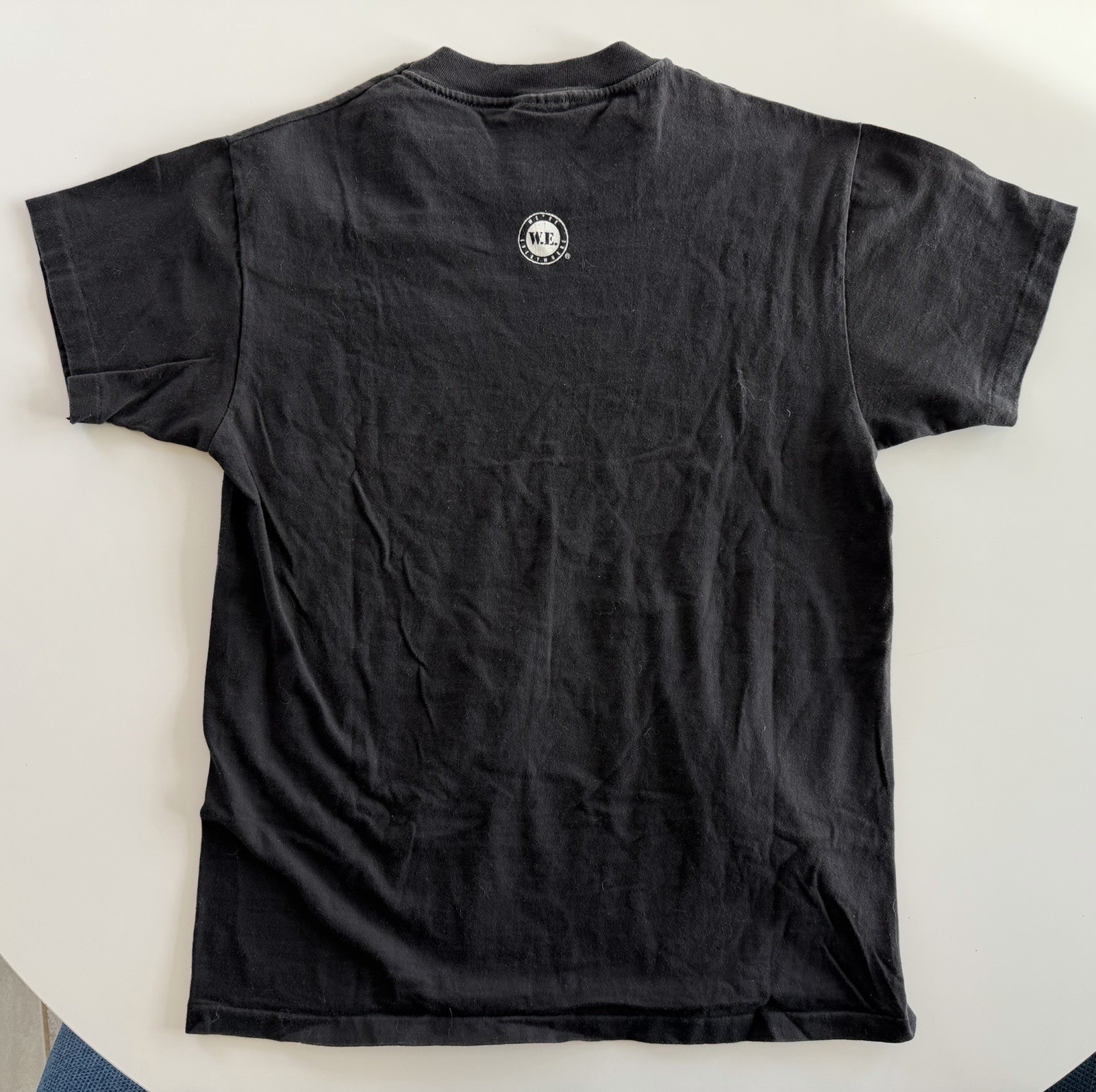 Vintage W.E. We're Everywhere Aquarius Pride T-Shirt Single Stitch Sz M Black gallery