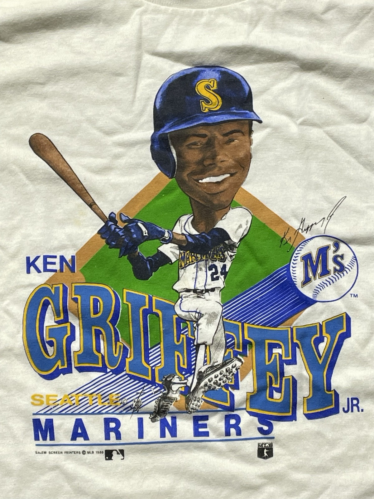 Griffey Jr Tee Shirt New Without Tags Adult Child (See Photos For Details) gallery