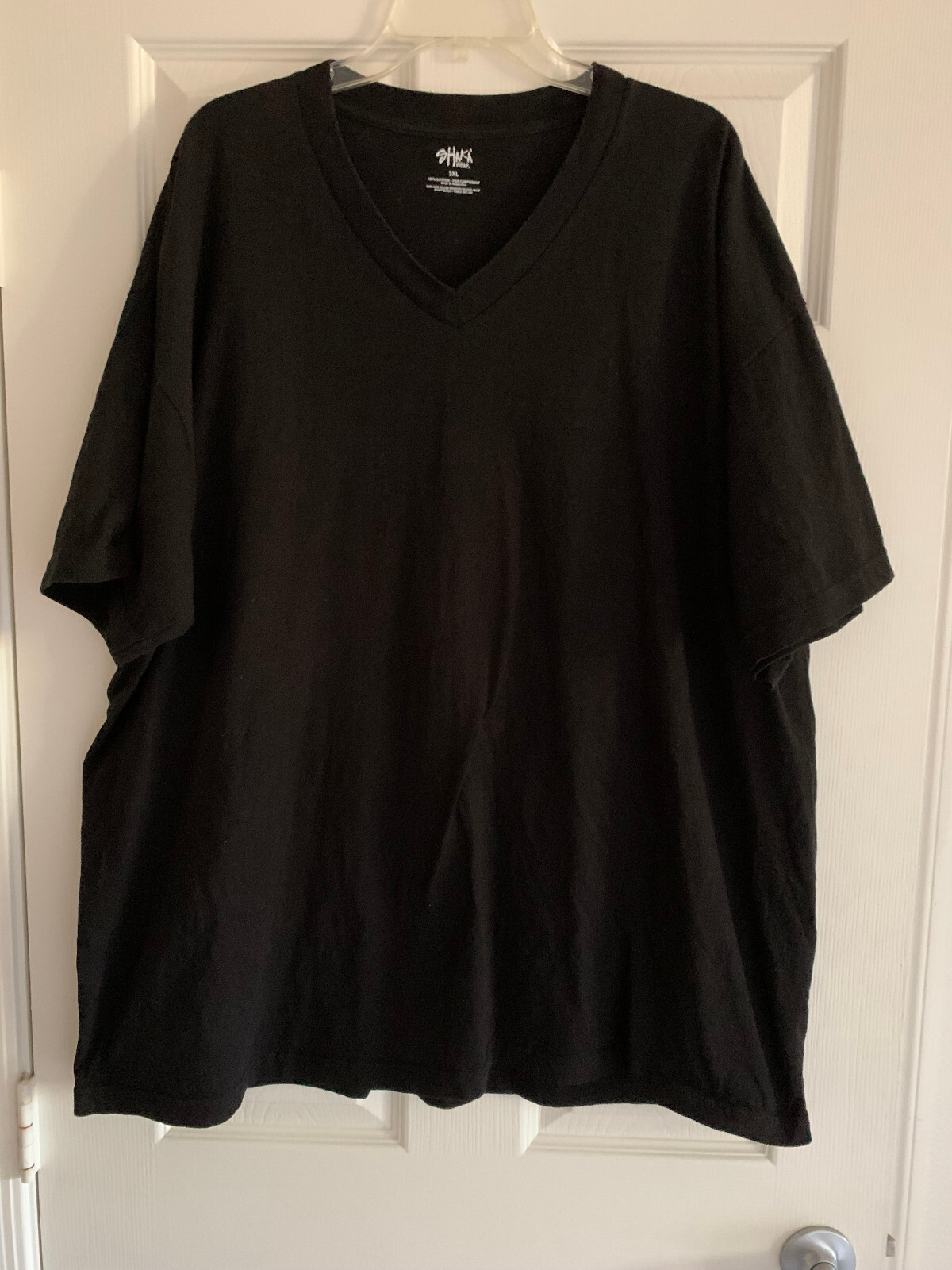 Shaka Active Soft Spun Cotton Short Sleeve T-Shirt,Men's Size 3XL,100% Cotton gallery