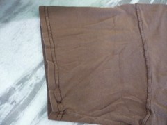 Thrashed Trashed Grunge T Shirt Tee Mens L Brown Faded Distressed Punk Moto