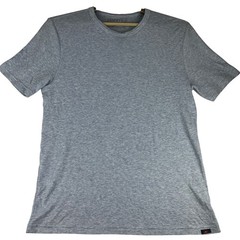 Faherty T-Shirt Mens Medium (M) Cloud Cotton Pima Modal Heather Blue Tee