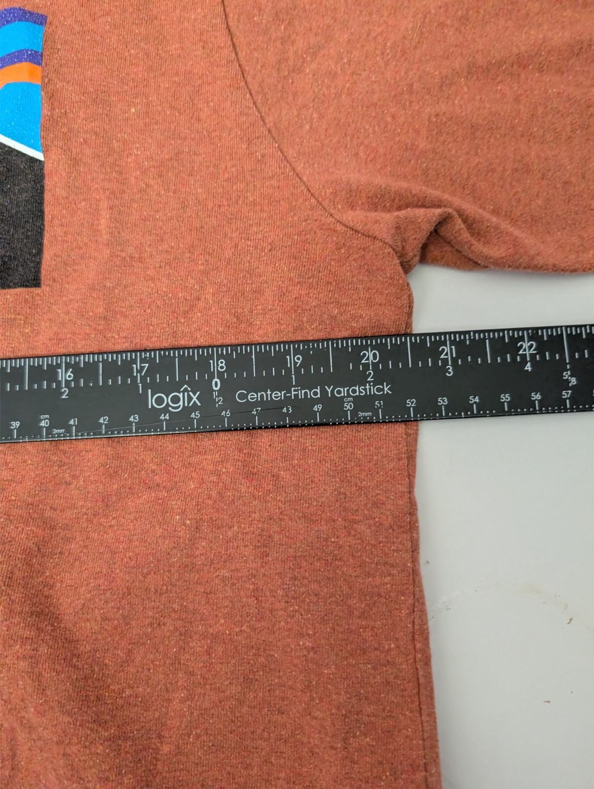 Patagonia Mens P-6 Logo Responsibili-Tee Medium Quartz Coral Orange Shirt M gallery