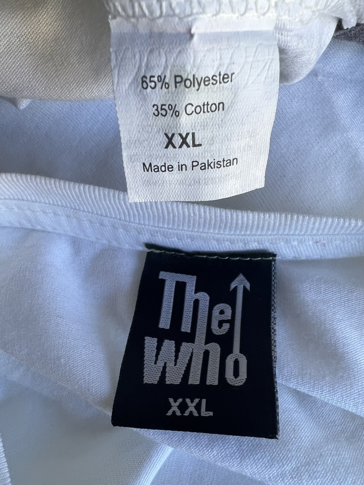 THE WHO (2012) Official Merchandise 60's British Band Photo T-Shirt Size 2XL gallery